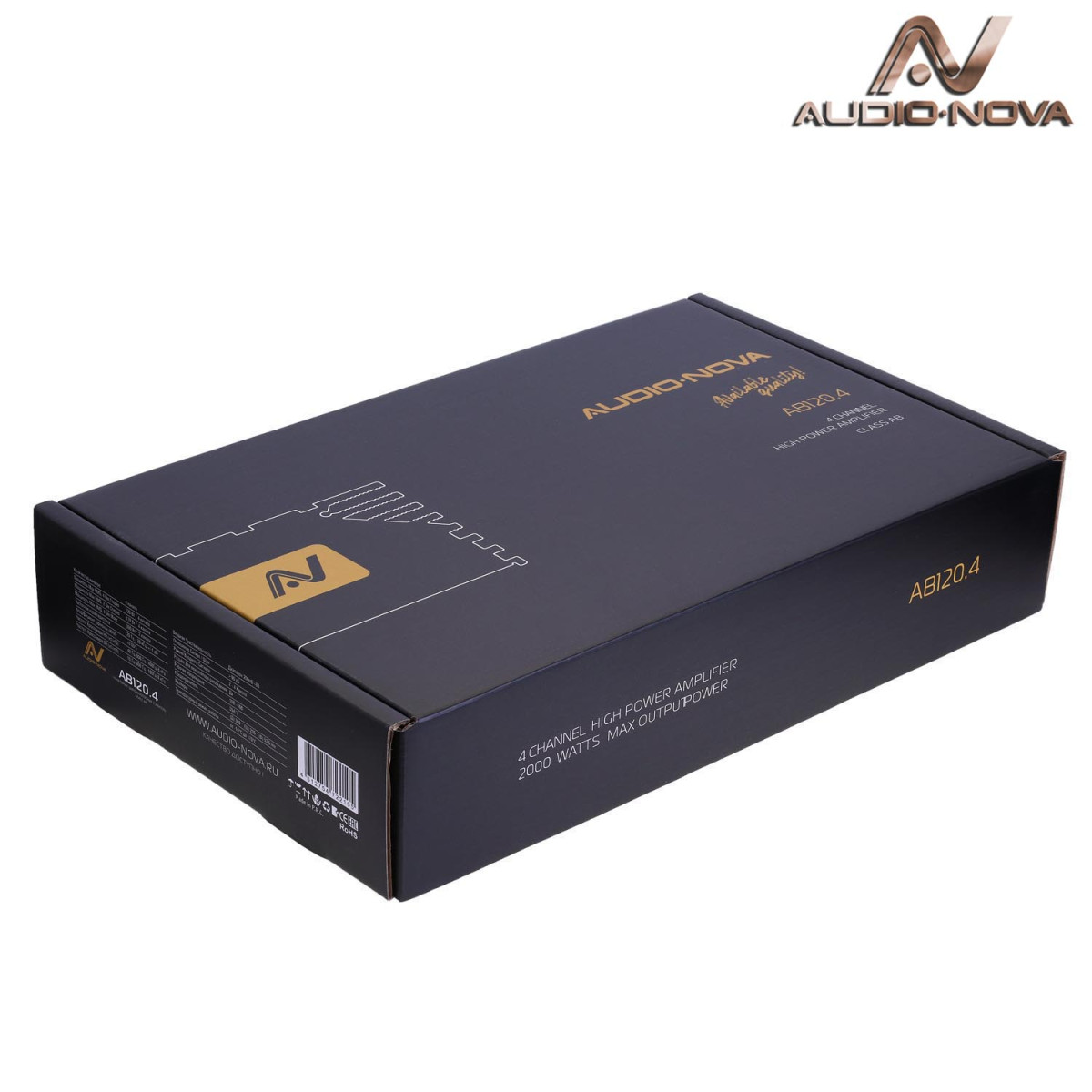 4-канальный усилитель Audio Nova AB120.4 4-канальный усилитель Audio Nova AB120.4