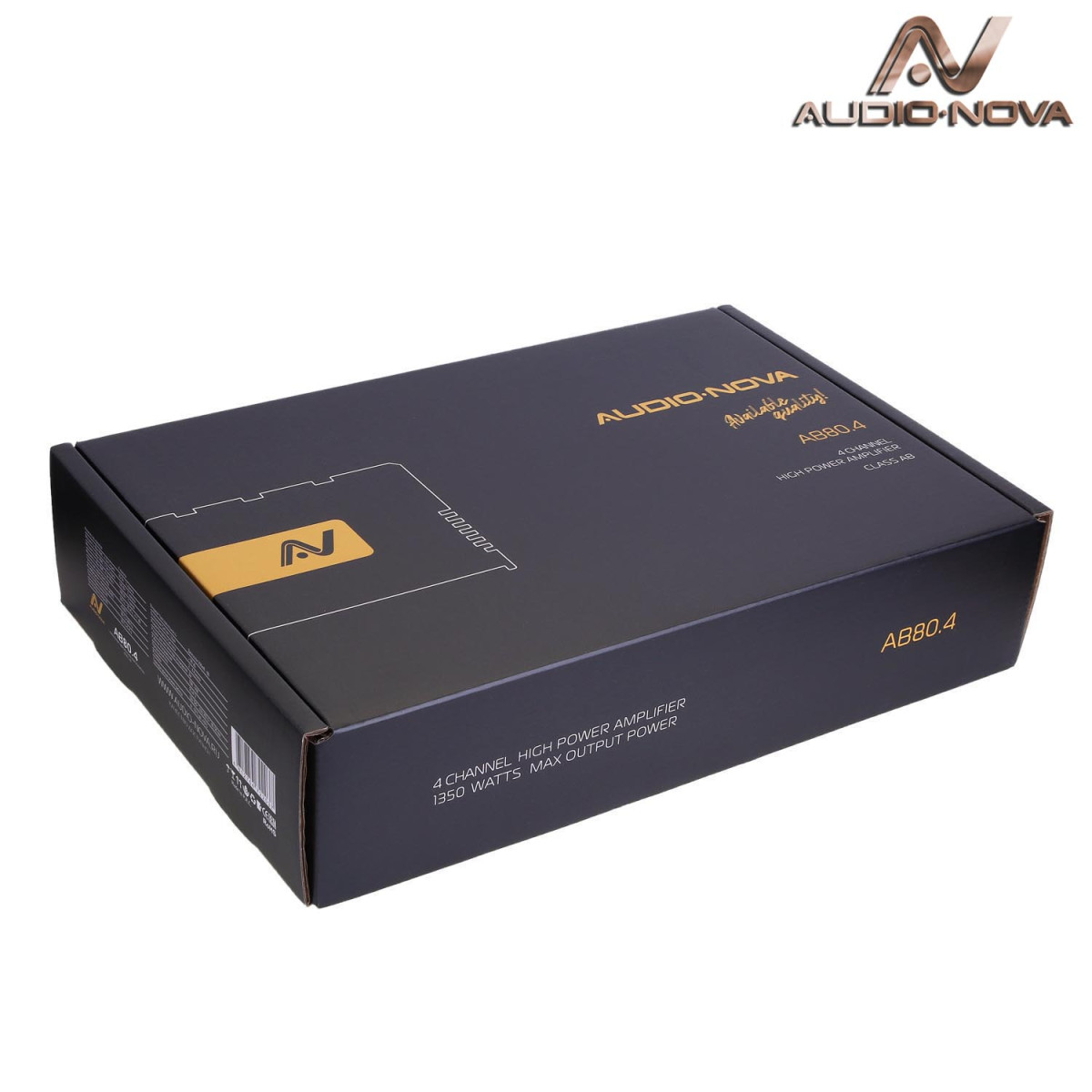 4-канальный усилитель Audio Nova AB80.4 4-канальный усилитель Audio Nova AB80.4