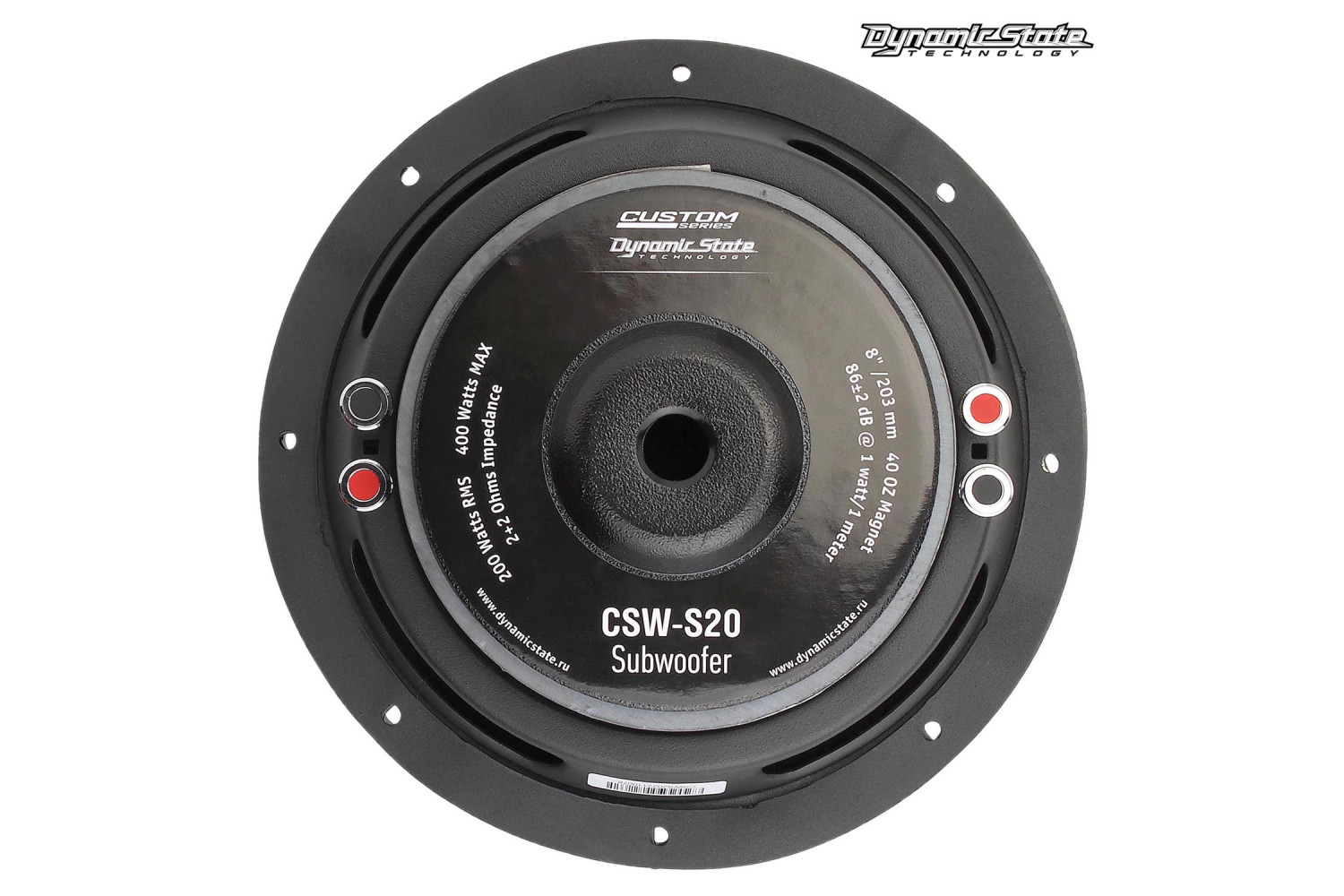 Сабвуфер Dynamic State CUSTOM CSW-S20 Сабвуфер Dynamic State CUSTOM CSW-S20