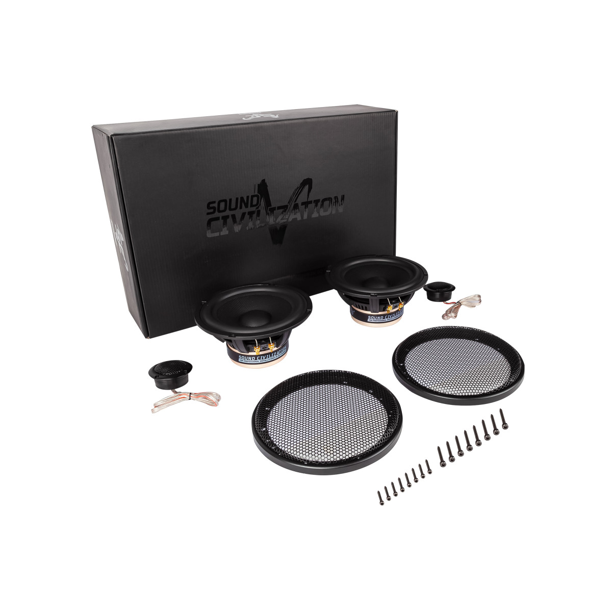 Компонентная акустика KICX Sound Civilization QD 6.2