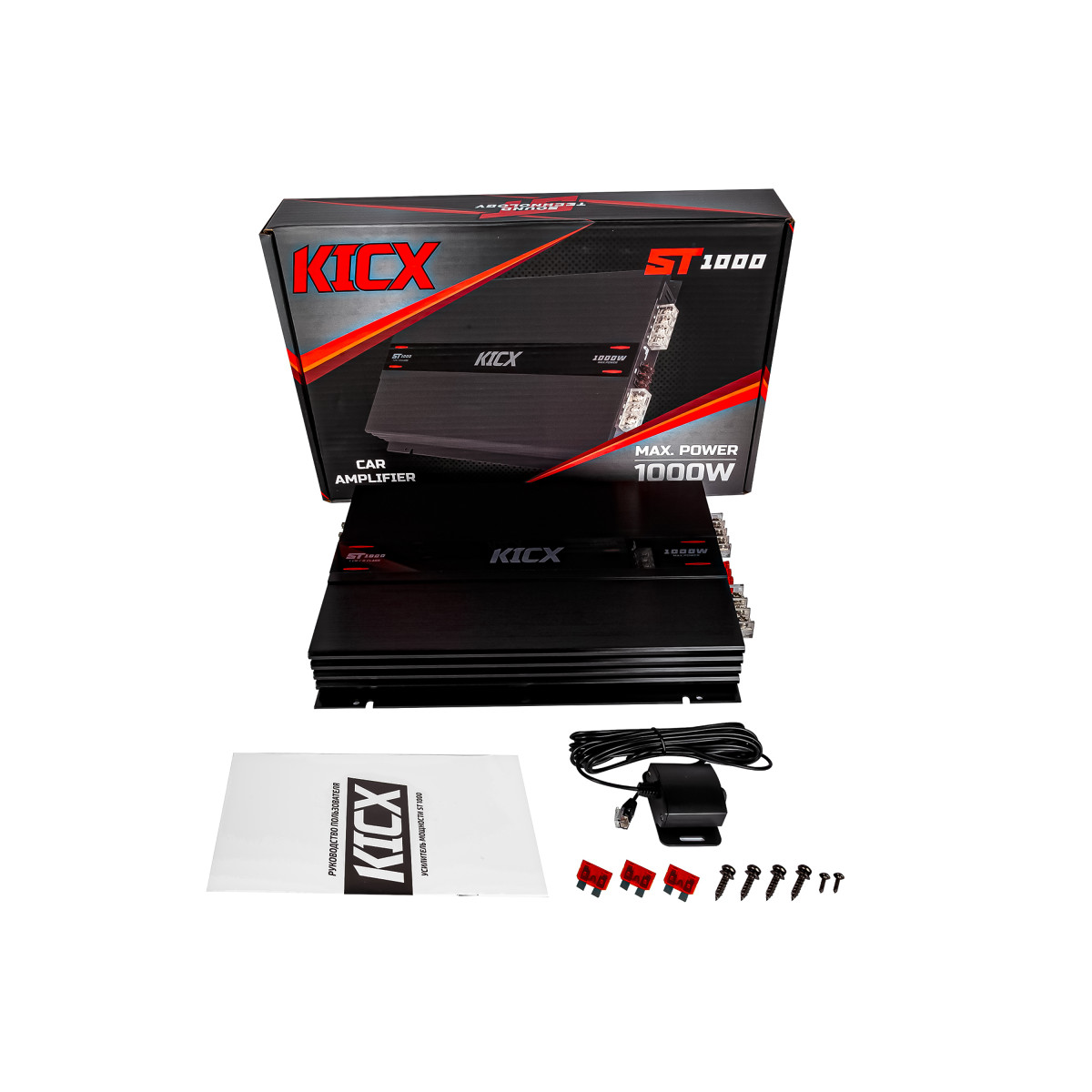 1-канальный усилитель KICX ST 1.1000