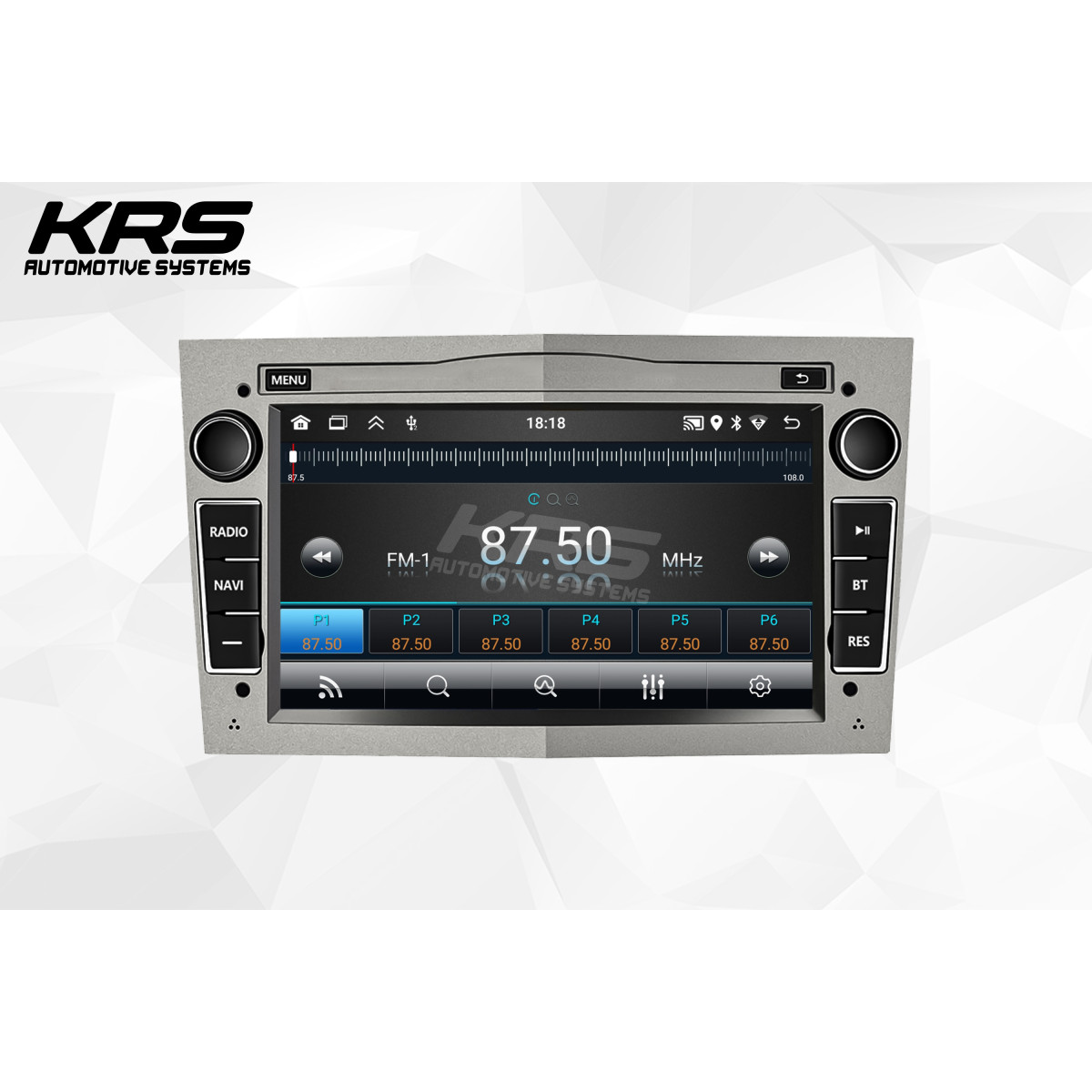 Универсальная штатная ANDROID магнитола OPEL KRS RS 150 2/32 GB 7" IPS (SILVER) (2003-2011) Универсальная штатная ANDROID магнитола OPEL KRS RS 150 2/32 GB 7" IPS (SILVER) (2003-2011)