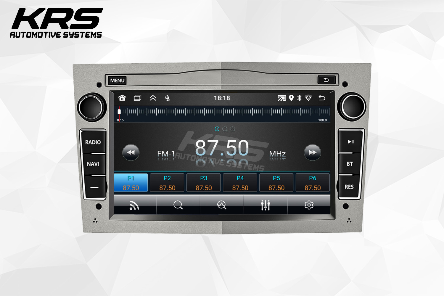 Универсальная штатная ANDROID магнитола OPEL KRS RS 150 2/32 GB 7" IPS (SILVER) (2003-2011) Универсальная штатная ANDROID магнитола OPEL KRS RS 150 2/32 GB 7" IPS (SILVER) (2003-2011)