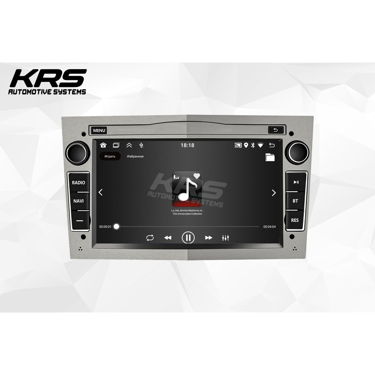 Универсальная штатная ANDROID магнитола OPEL KRS RS 150 2/32 GB 7" IPS (SILVER) (2003-2011) Универсальная штатная ANDROID магнитола OPEL KRS RS 150 2/32 GB 7" IPS (SILVER) (2003-2011)