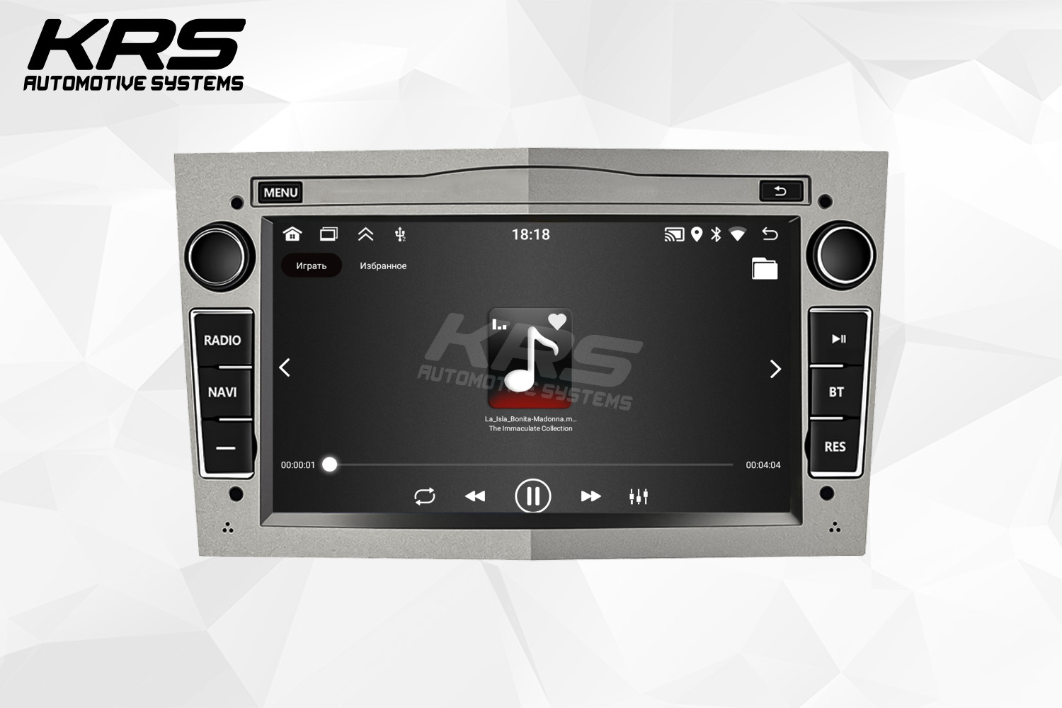 Универсальная штатная ANDROID магнитола OPEL KRS RS 150 2/32 GB 7" IPS (SILVER) (2003-2011) Универсальная штатная ANDROID магнитола OPEL KRS RS 150 2/32 GB 7" IPS (SILVER) (2003-2011)