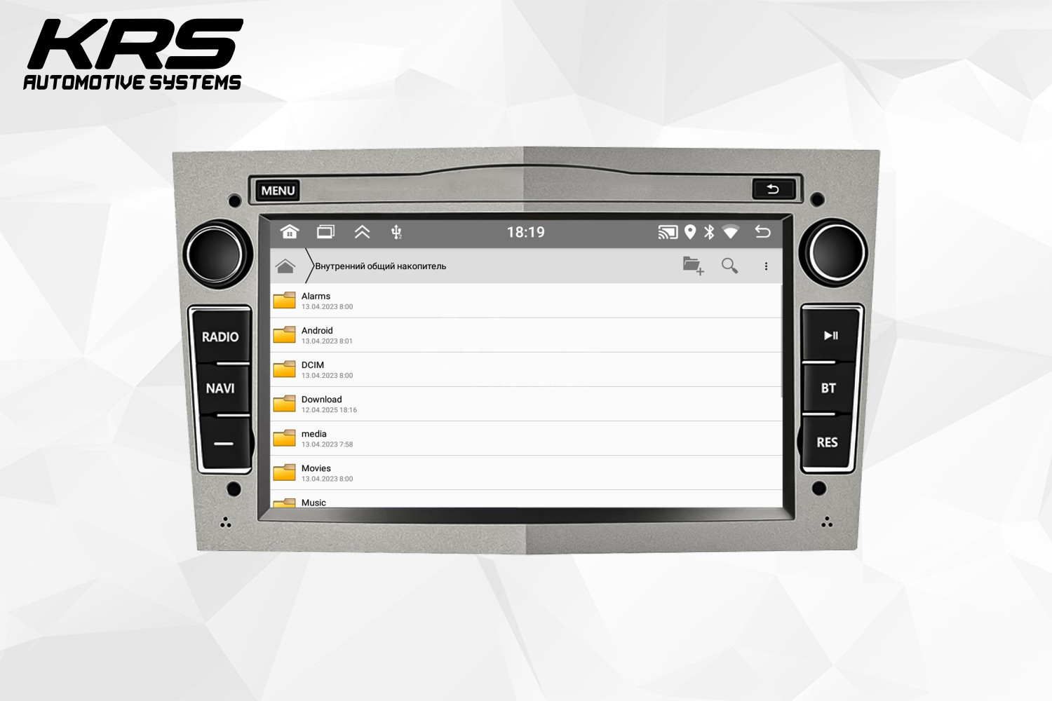 Универсальная штатная ANDROID магнитола OPEL KRS RS 150 2/32 GB 7" IPS (SILVER) (2003-2011) Универсальная штатная ANDROID магнитола OPEL KRS RS 150 2/32 GB 7" IPS (SILVER) (2003-2011)
