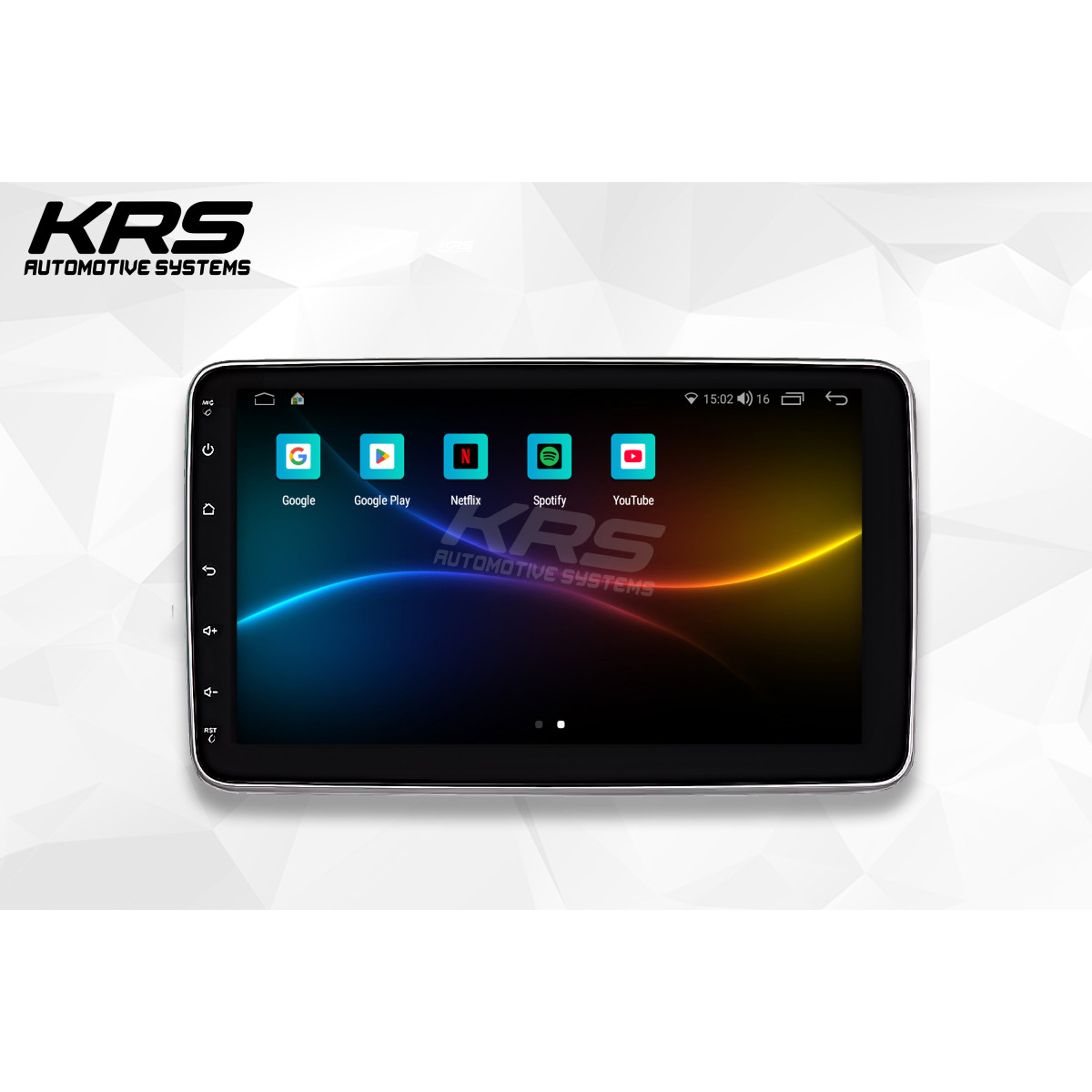 Универсальная штатная ANDROID магнитола 1 DIN KRS RS 300 10" 4/32 GB