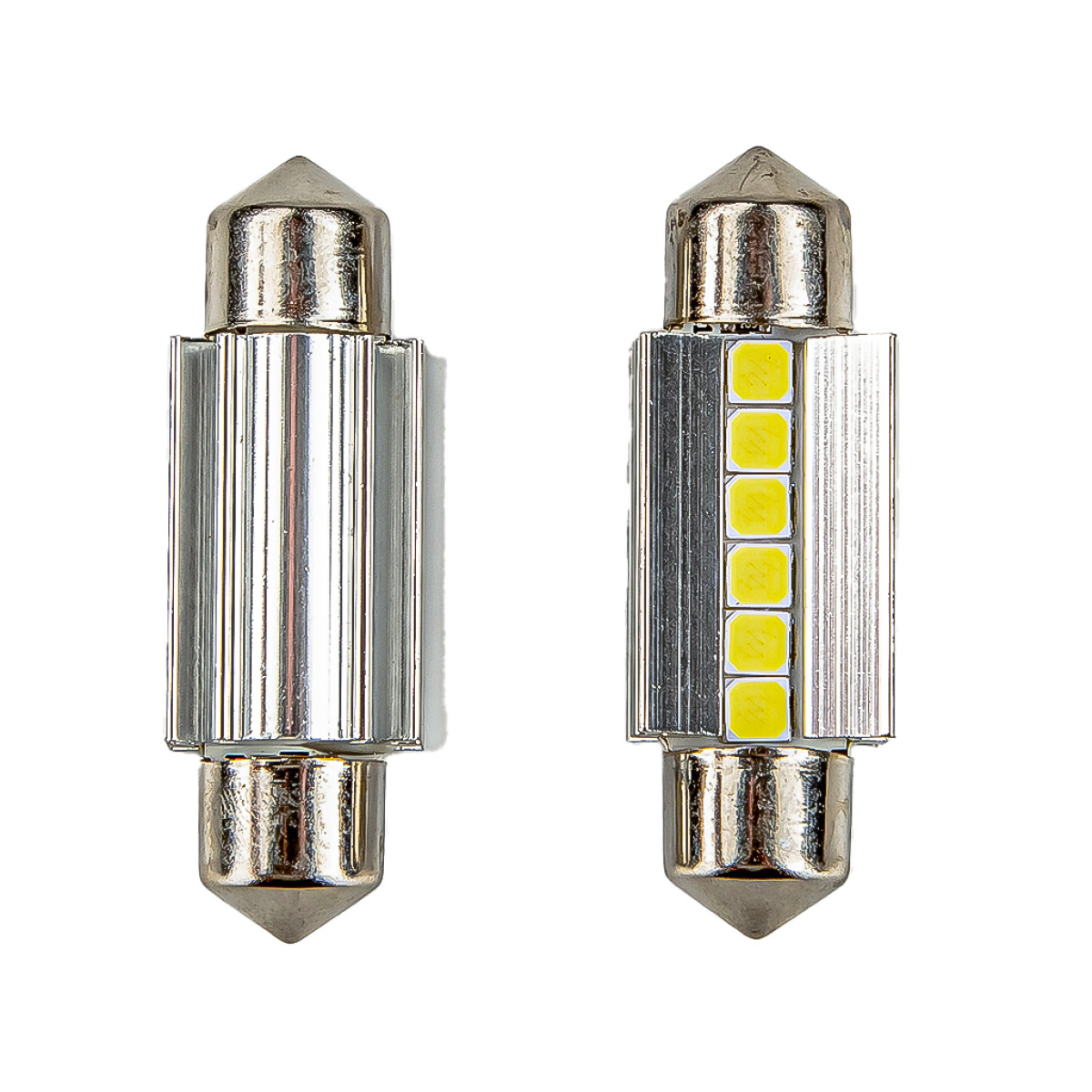 Светодиодная LED лампа KRS CHROME T11 (C5W) 36 MM 6SMD 6000K 2W 