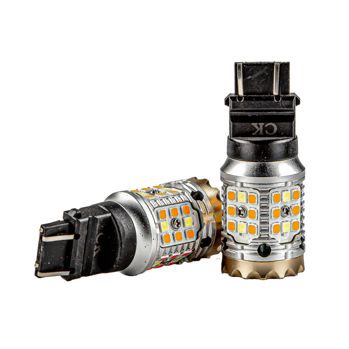 Светодиодная LED лампа KRS EVOLUTION 3157 (P27/7W) CK (AMBER) 40 SMD 5500K 28,8W