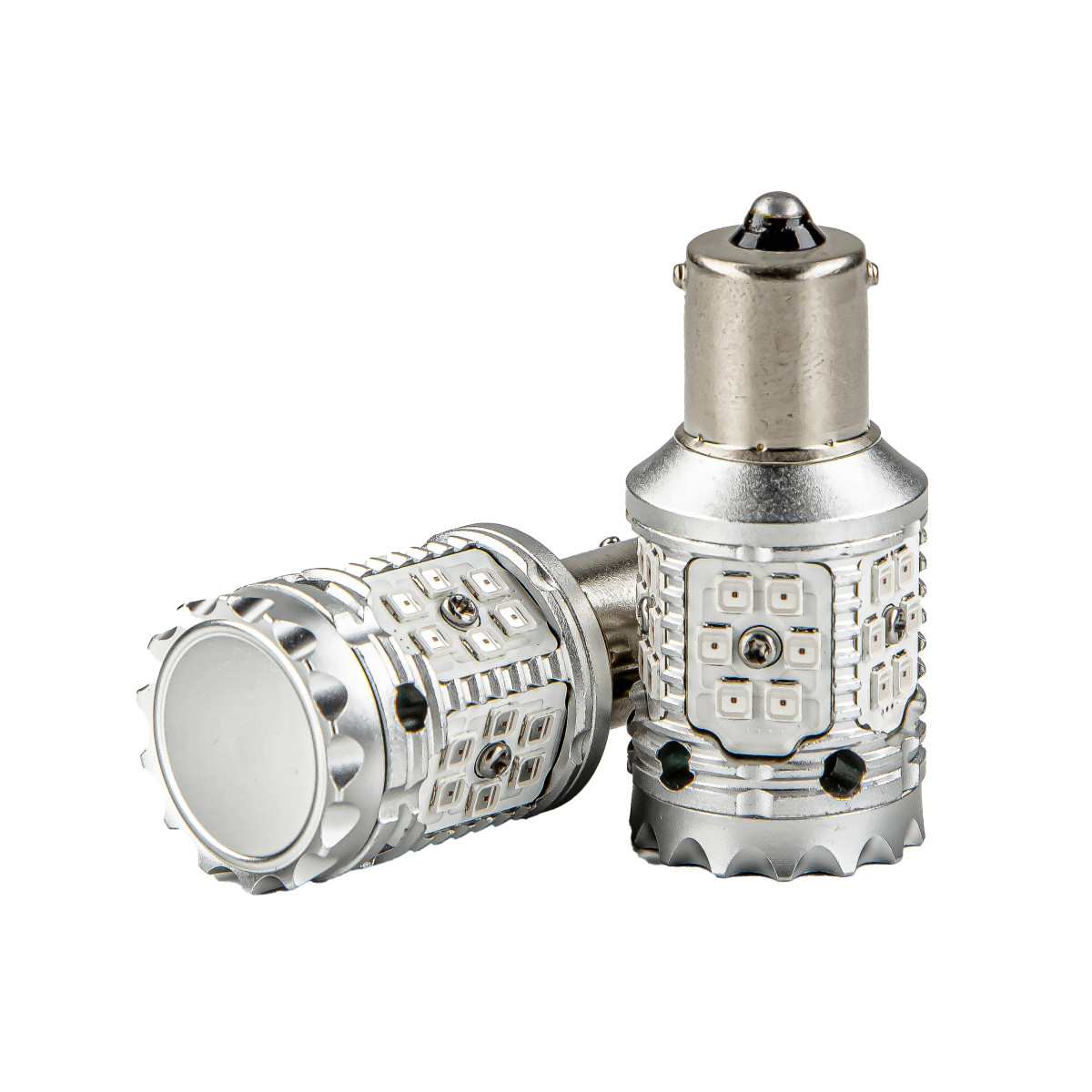 Светодиодная LED лампа KRS EVOLUTION BA15S (1156, P21W) (RED) 30 SMD 5500K 12W