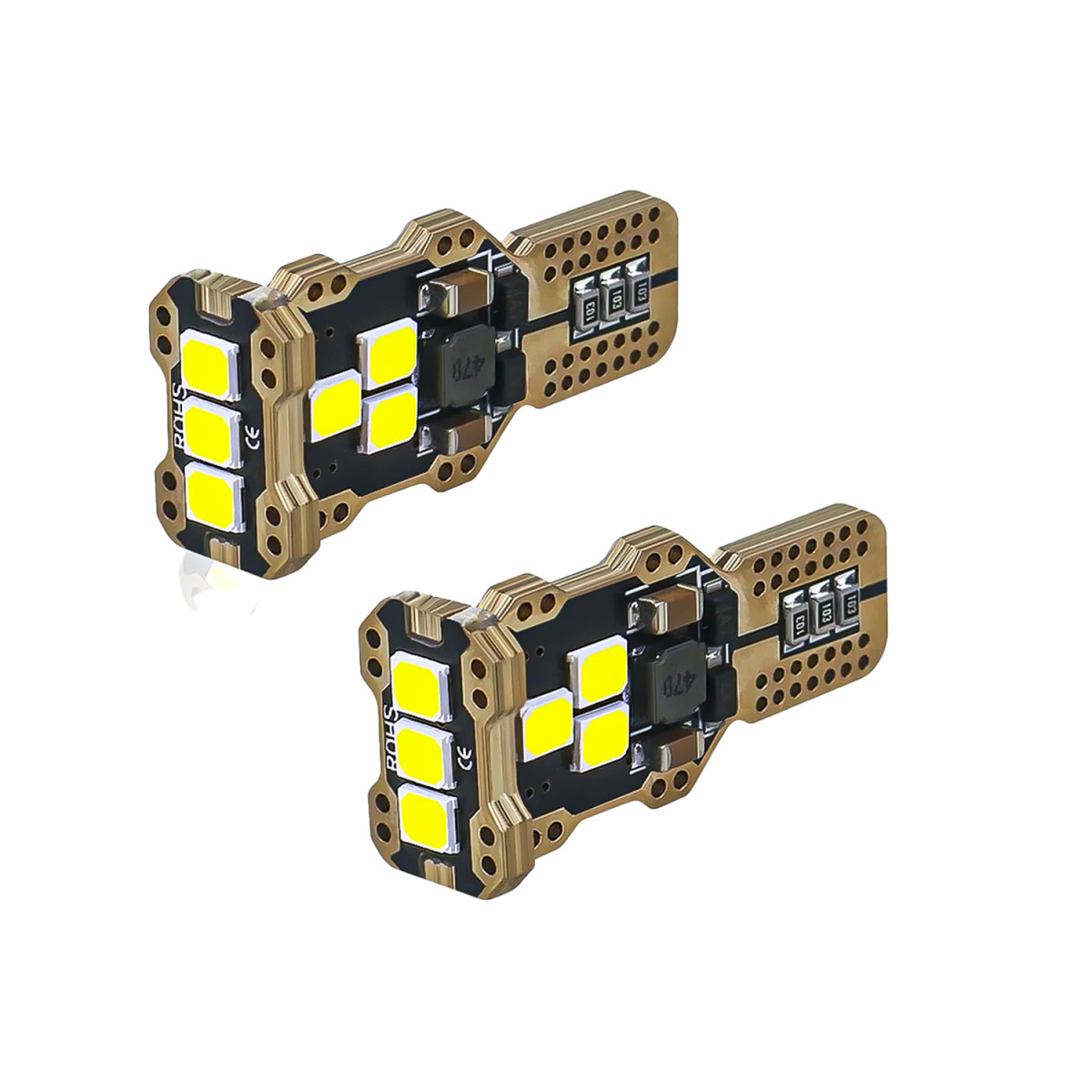 Светодиодная LED лампа KRS LITE T15 (W16W) (WHITE) 9 SMD 5500K 3,5W