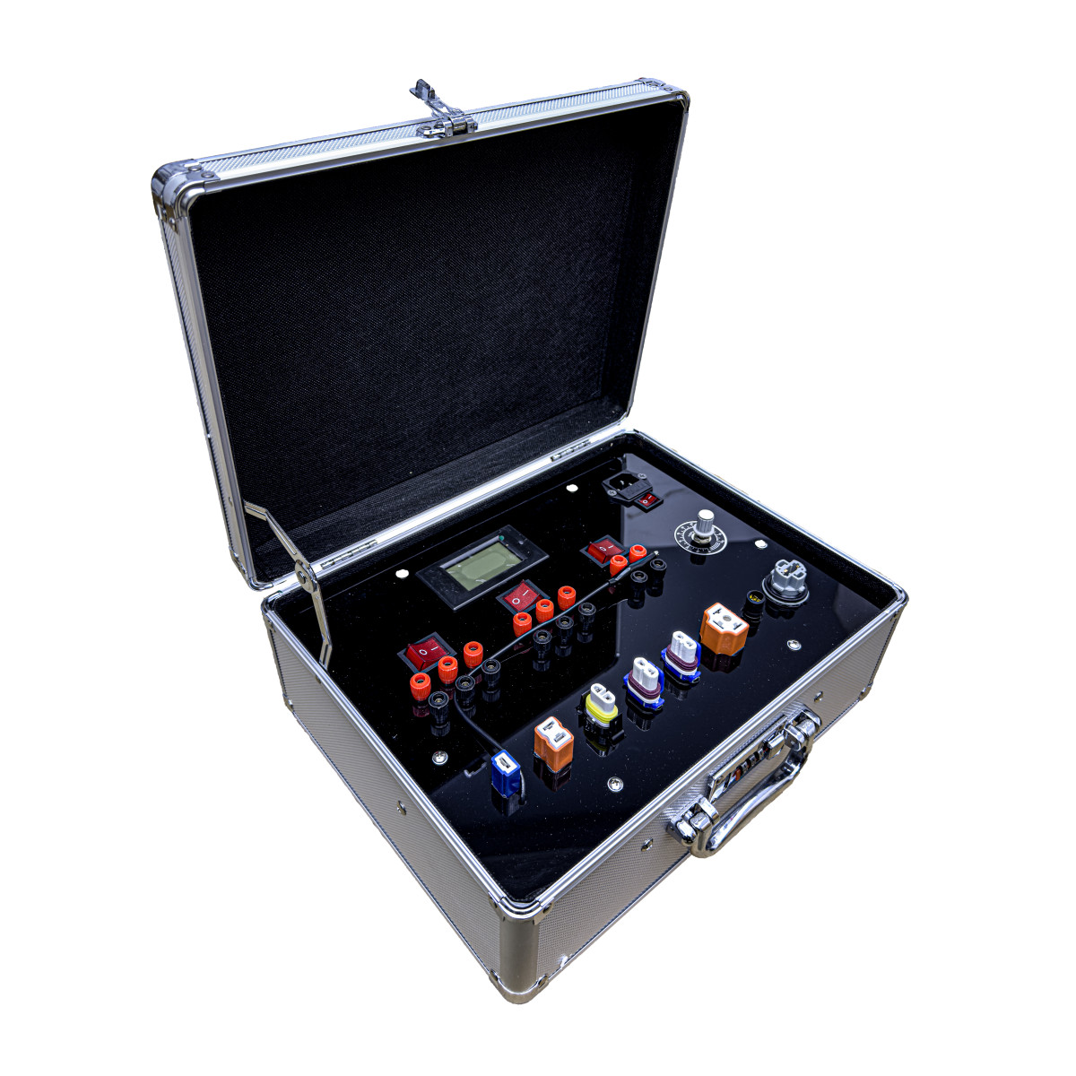 Стенд-кейс KRS 27-Tools для проверки ламп в кейсе Стенд-кейс KRS 27-Tools для проверки ламп в кейсе