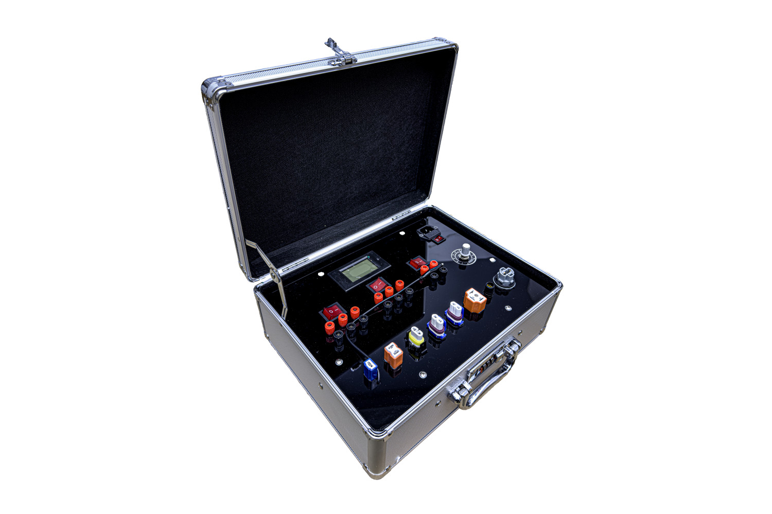 Стенд-кейс KRS 27-Tools для проверки ламп в кейсе Стенд-кейс KRS 27-Tools для проверки ламп в кейсе