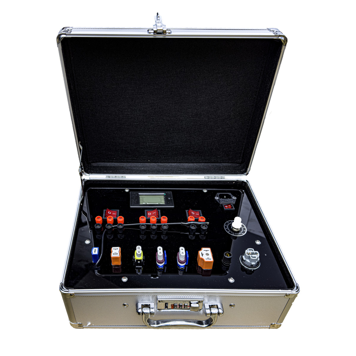 Стенд-кейс KRS 27-Tools для проверки ламп в кейсе Стенд-кейс KRS 27-Tools для проверки ламп в кейсе