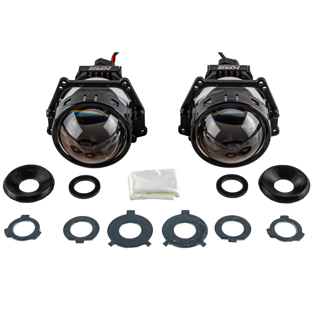 Автомобильные линзы KRS Bi-LED H2 3"