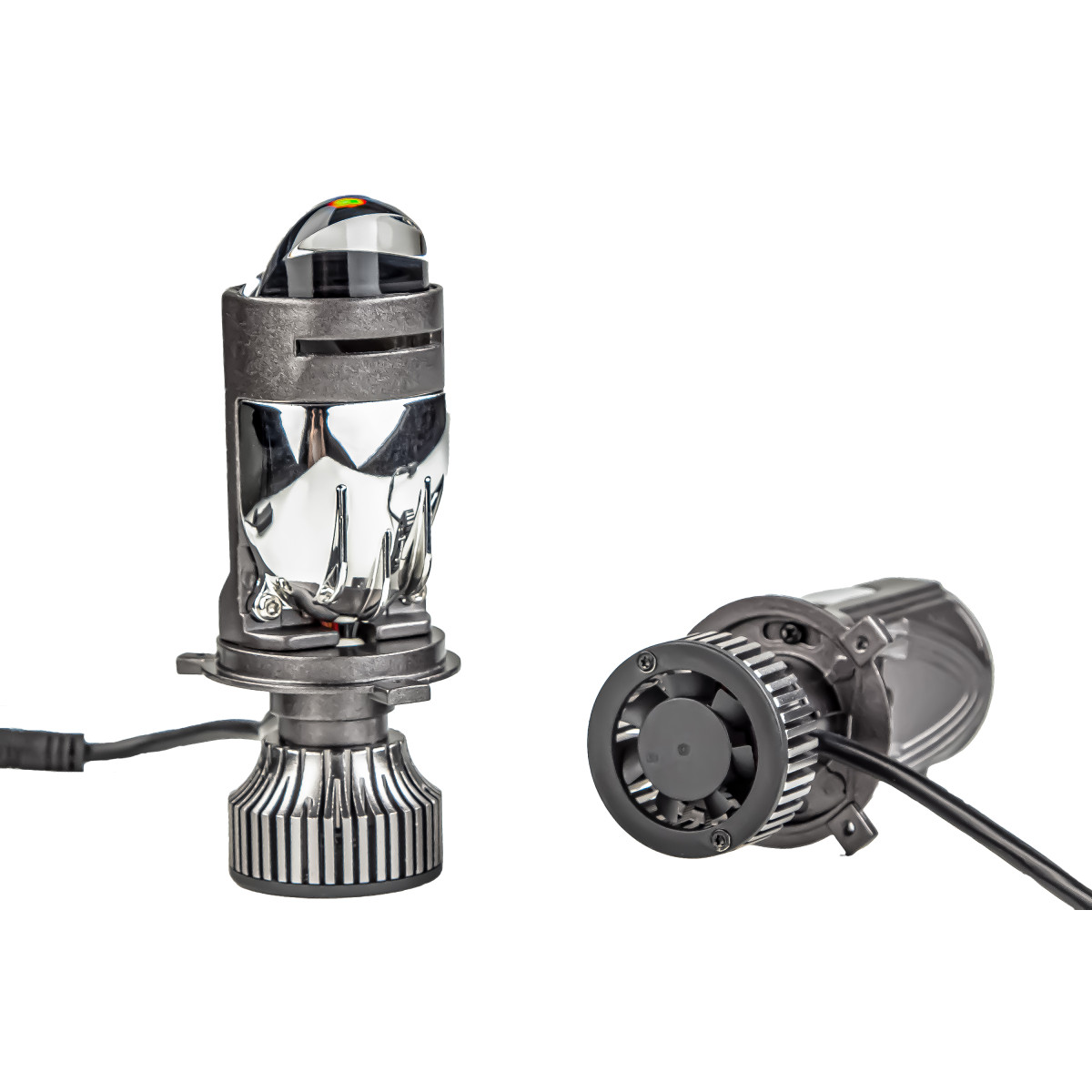 Светодиодная BI-LED лампи KRS ML1 H4 H/L 50W с линзой