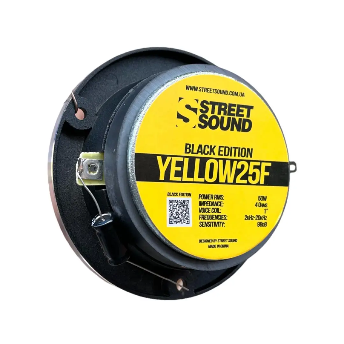 Street Sound TW-Yellow 25F Black Edition
