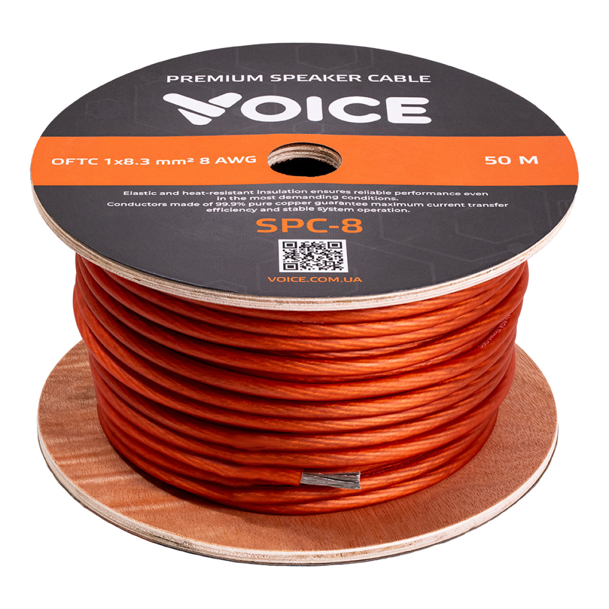 Силовий кабель Voice SPC-8