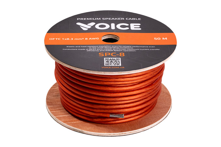 Силовий кабель Voice SPC-8