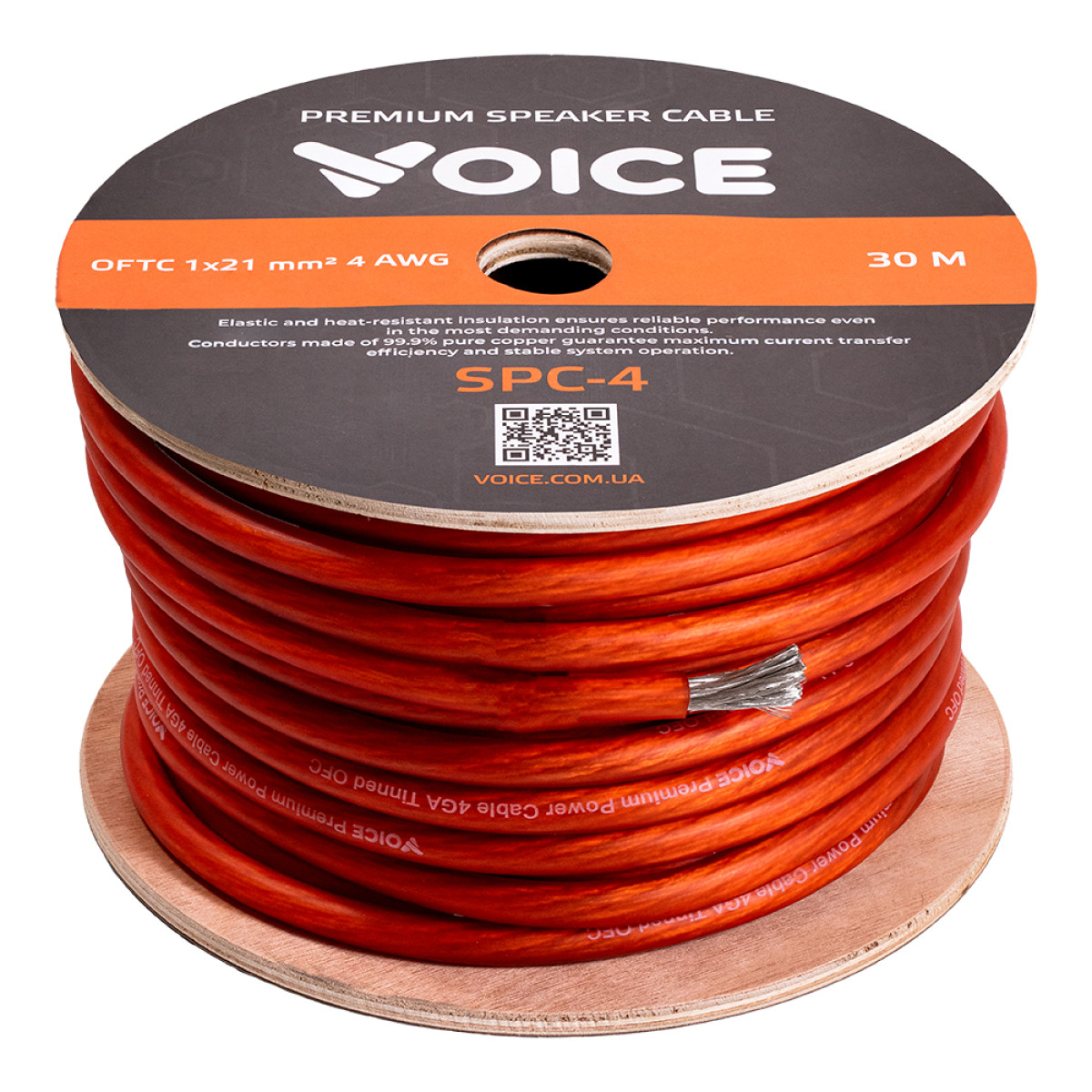 Силовий кабель Voice SPC-4