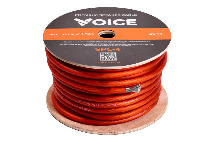Силовий кабель Voice SPC-4