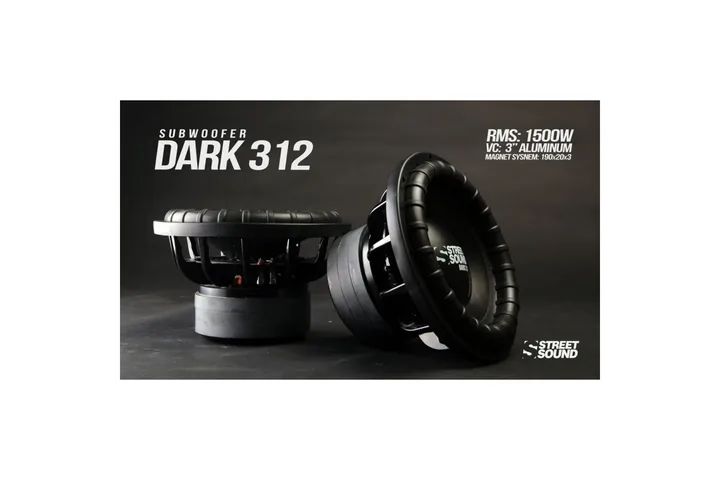 Сабвуферний динамік Street Sound SW-DARK 312