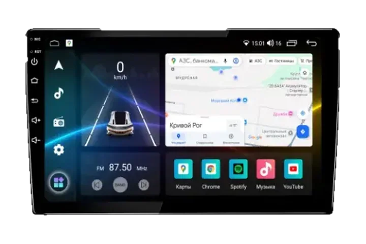 Штатна Android-магнітола KRS RS 500 10" 4/64 GB