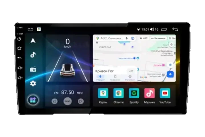 Штатна Android-магнітола KRS RS 600 9" 6/128 GB