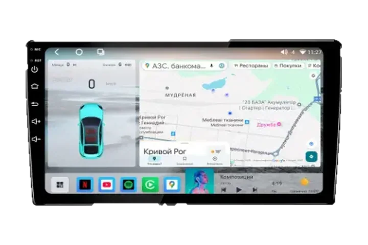 Штатна Android-магнітола KRS RS 6 Pro 9" 8/128 GB