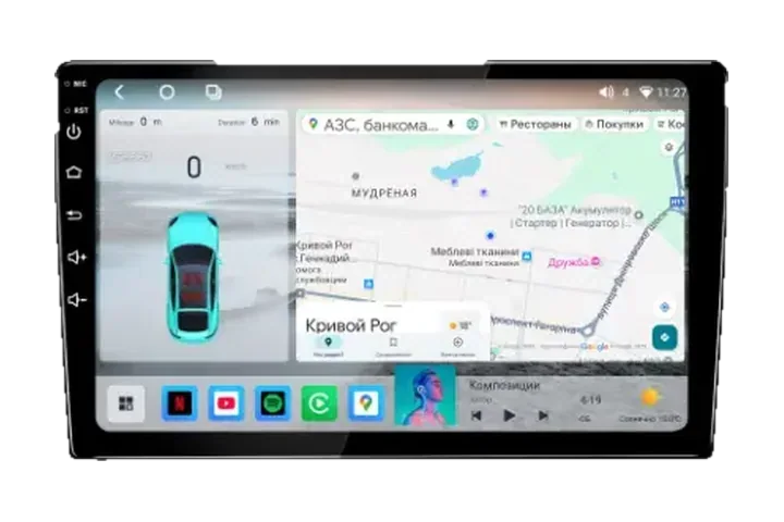 Штатна Android-магнітола KRS RS 6 Pro 10" 4/64 GB