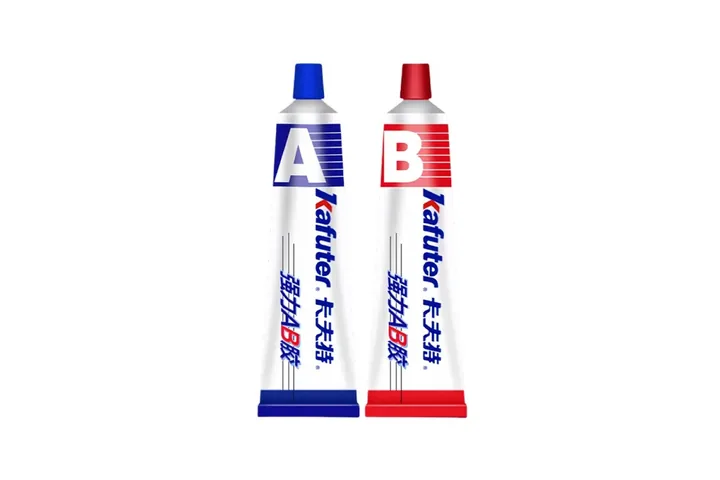 Двокомпонентний клей Kafuter A+B (16 г) KRS Glue-02