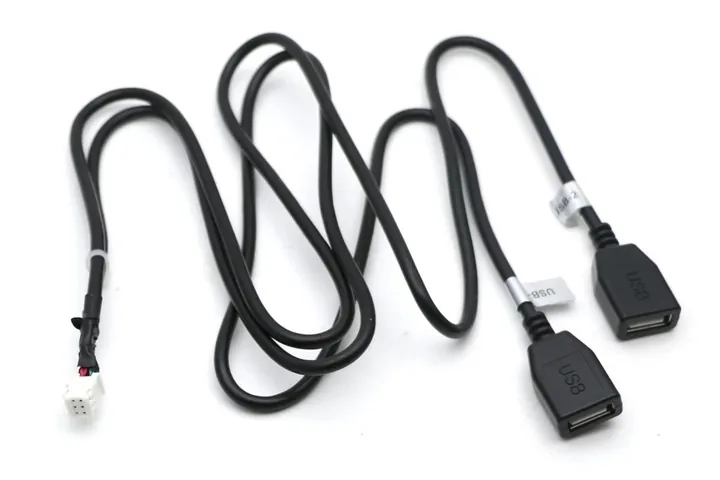 USB-роз'єм для Android-магнітоли, 2 порти (6 pin)