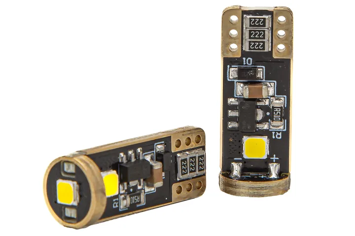 Светодиодная лампа KRS PREMIUM T10 (W5W) (GOLD) 3 SMD 6000K 2,4 W