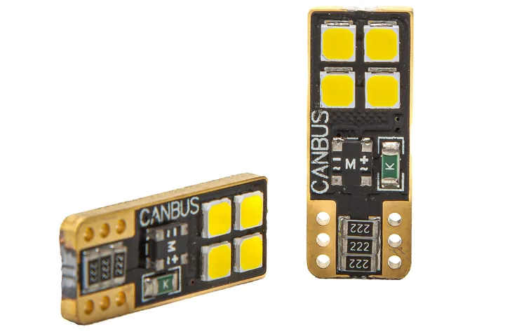 Светодиодная лампа KRS PREMIUM T10 (W5W) (GOLD) 4 SMD 6000K 2,88 W