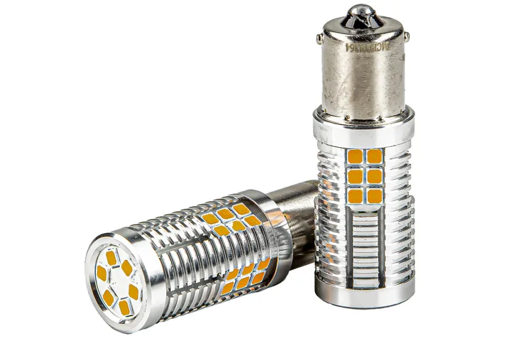 Світлодіодна лампа KRS PREMIUM BA15S (1156, P21W) (AMBER) 30 SMD 6000K 20,4W