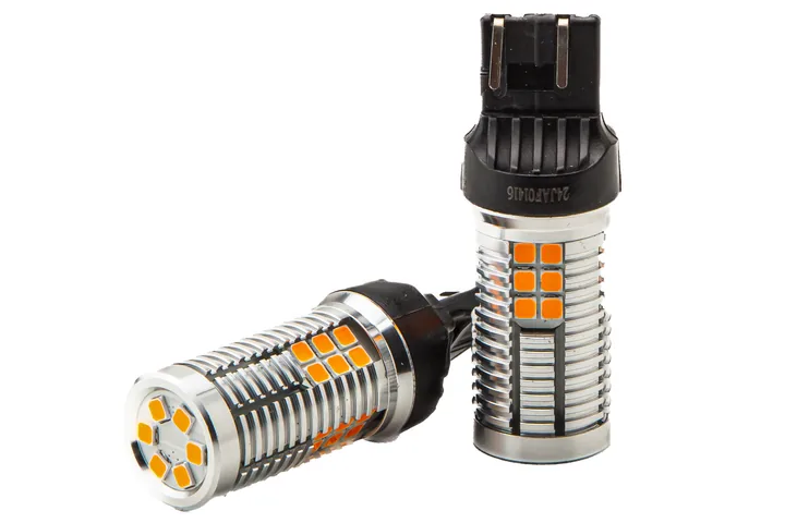 Светодиодная лампа KRS PREMIUM 7443 (W21/5W) (AMBER) 30 SMD 6000K 12W