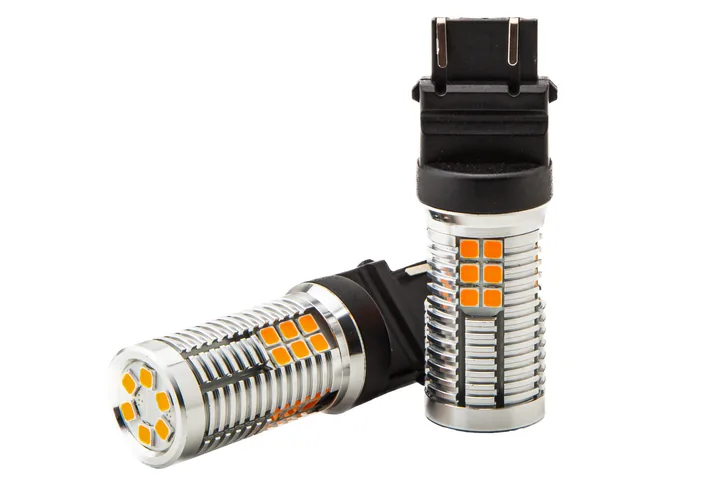 Светодиодная лампа KRS PREMIUM 3157 (P27/7W) (AMBER) 30 SMD 6000K 12W