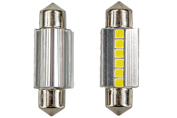 Светодиодная лампа KRS CHROME T11 (C5W) 39 MM 6SMD 6000K 2W