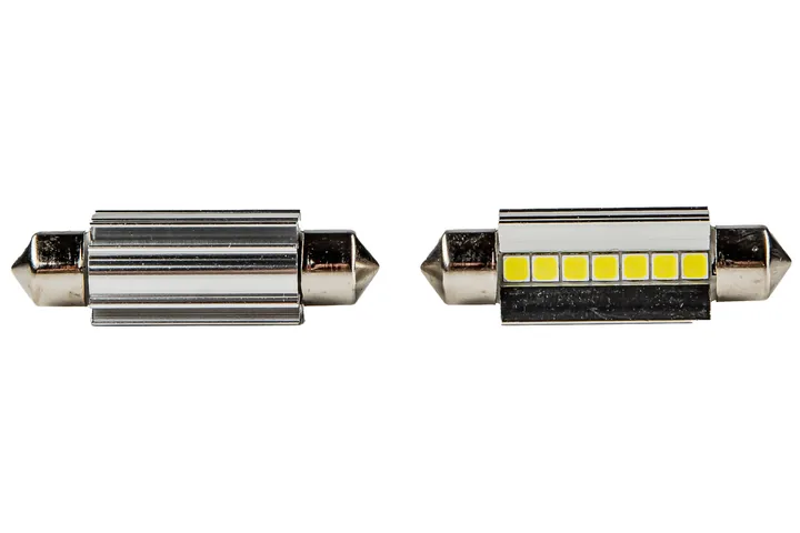 Светодиодная лампа KRS CHROME T11 (C5W) 42 MM 7SMD 6000K 2W