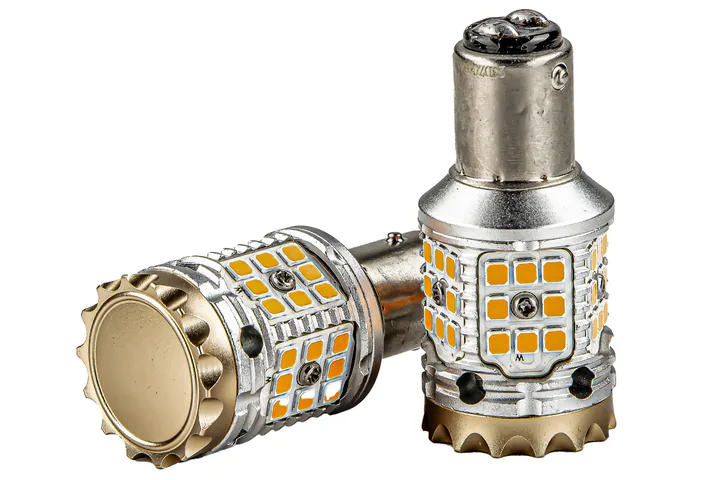 Світлодіодна лампа KRS EVOLUTION BAY15D (1157, PY21W/5) (AMBER) 40 SMD 5500K 28,8W