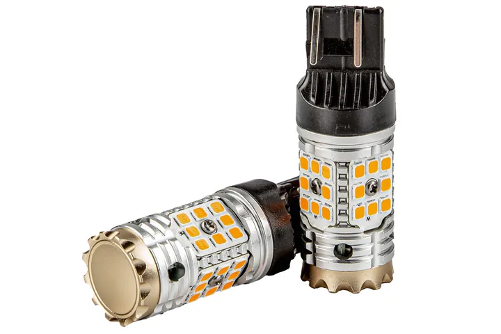 Світлодіодна лампа KRS EVOLUTION 7443 (W21/5W) (AMBER) 40 SMD 5500K 24W