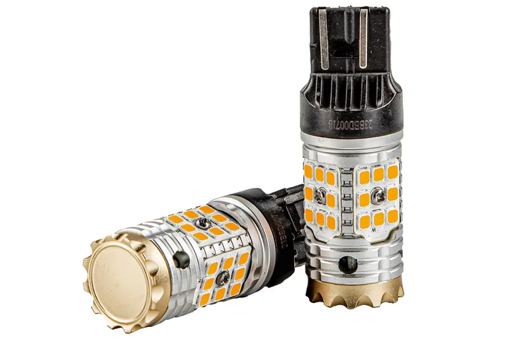 Светодиодная лампа KRS EVOLUTION 7443 (W21/5W) CK (AMBER) 40 SMD 5500K 24W