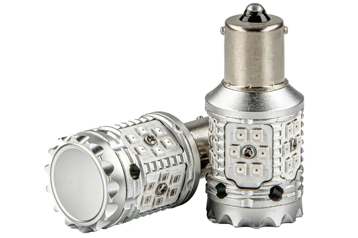 Світлодіодна лампа KRS EVOLUTION BA15S (1156, P21W) (RED) 30 SMD 5500K 12W