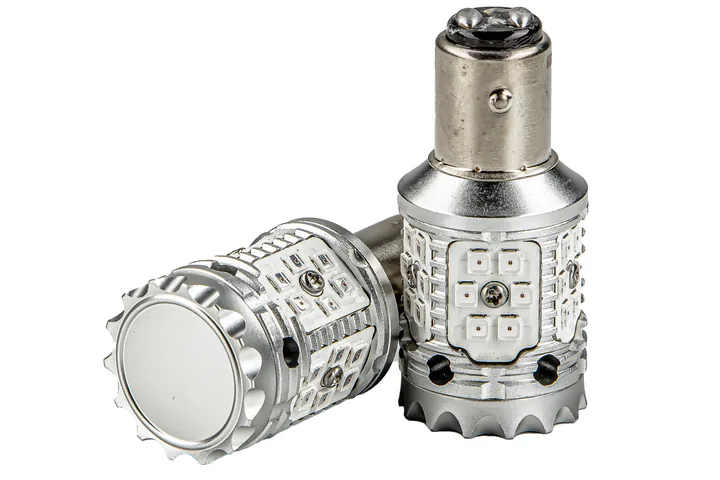 Світлодіодна лампа KRS EVOLUTION BAY15D (1157, PY21W/5) (RED) 30 SMD 5500K 12W