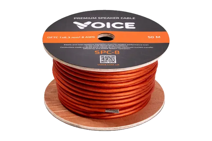Силовий кабель Voice SPC-8