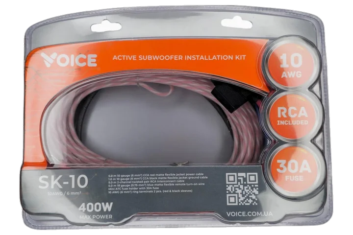 Комплект проводів 10 Ga Voice SK-10